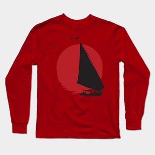 Sailing sunset Long Sleeve T-Shirt